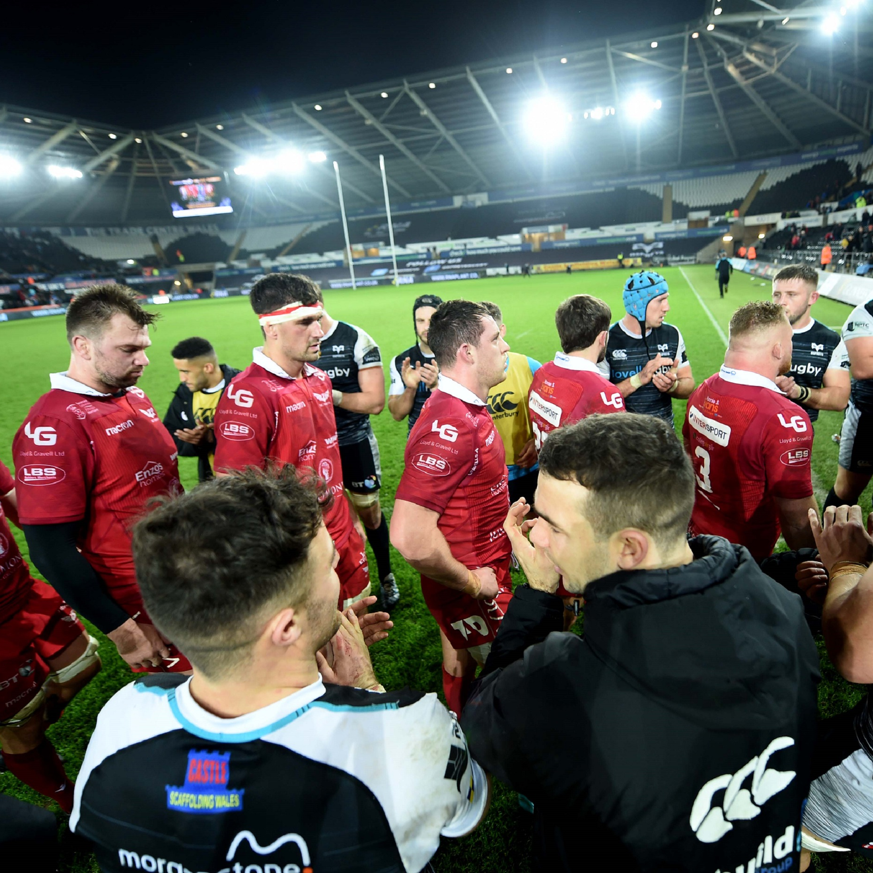 Richie Rees, combining coaching and punditry and some very big play-off matches