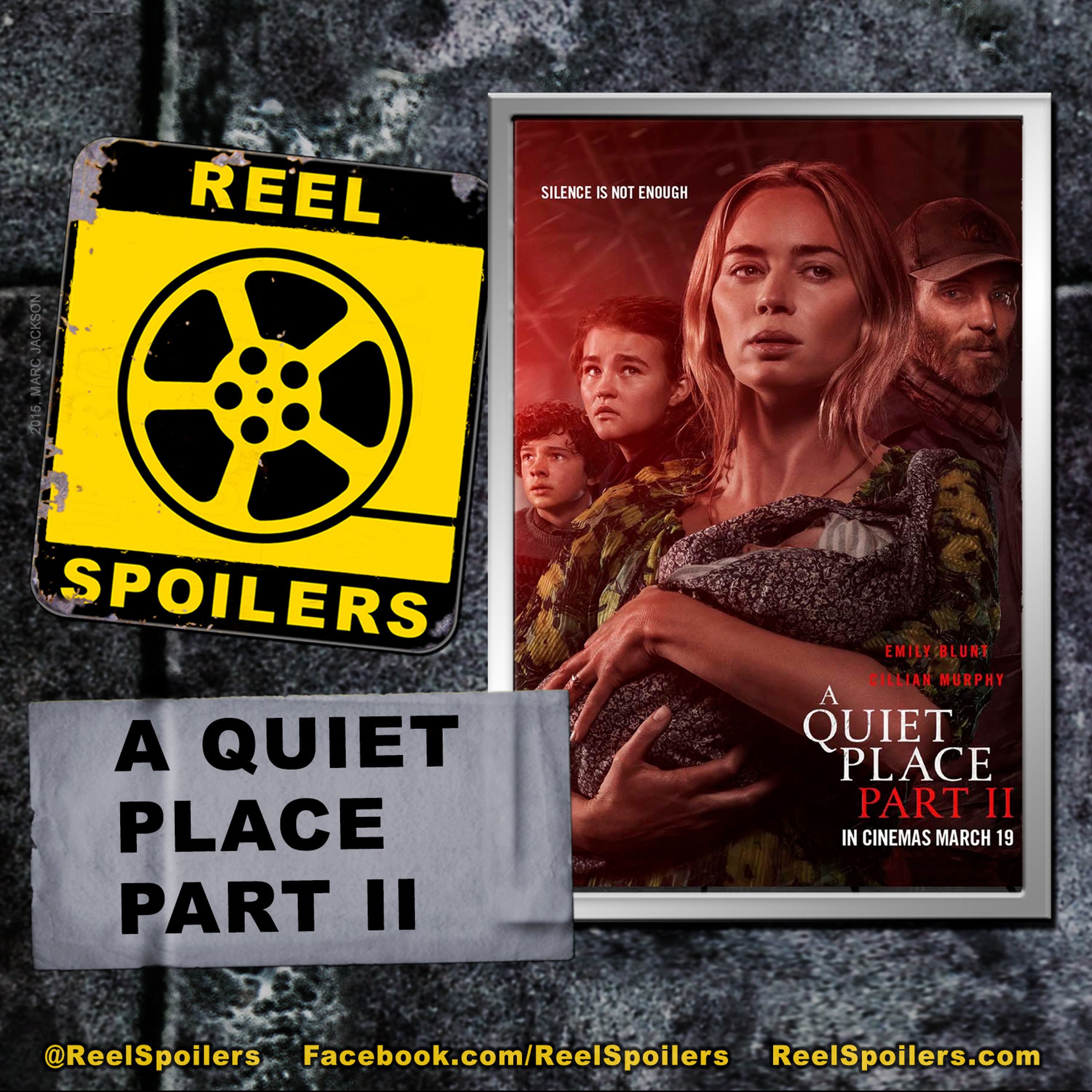 A QUIET PLACE PART II Starring Emily Blunt, Millicent Simmonds, Cillian Murphy episode artwork