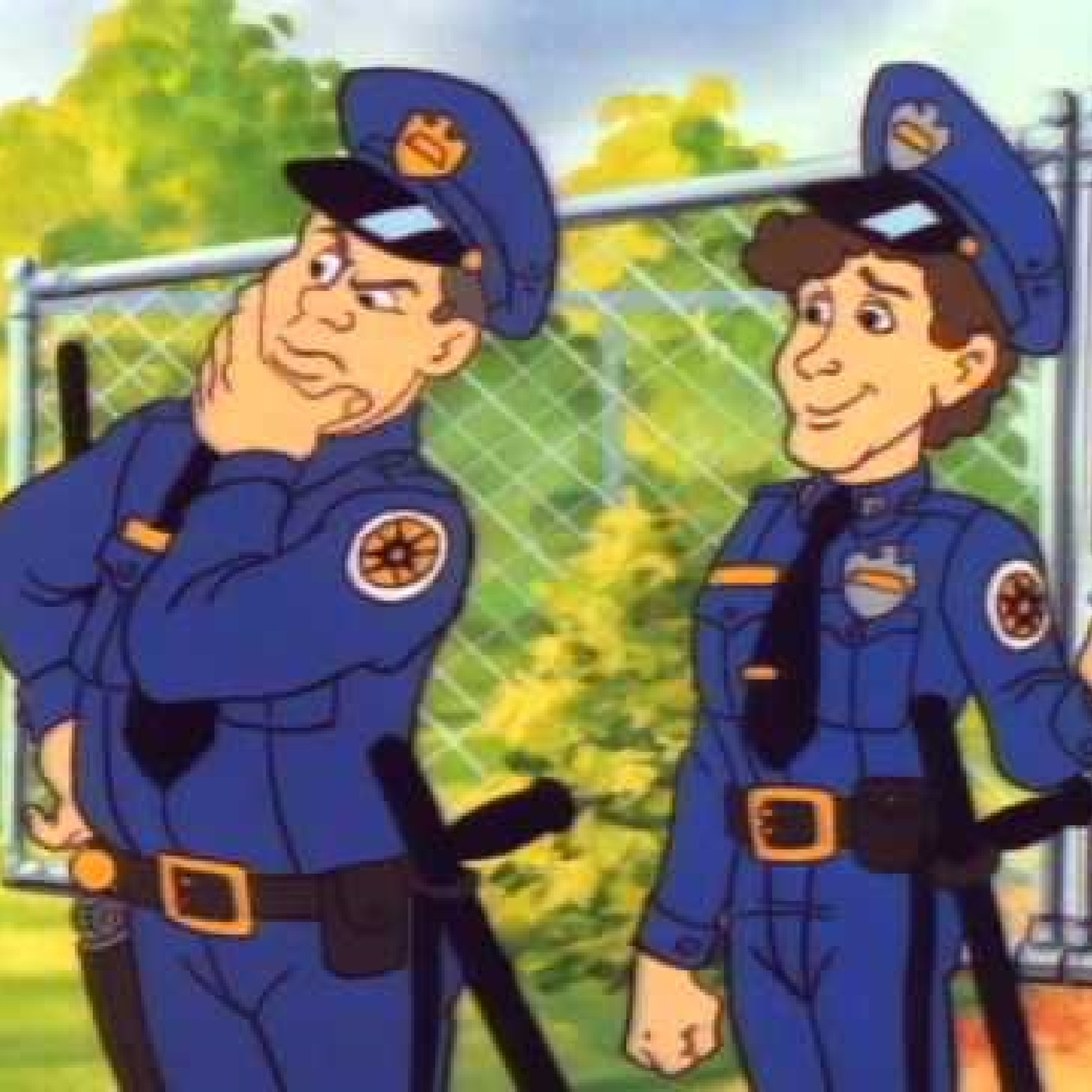 Включи том полицейский. Полицейский из мультфильма. Полиция из мультика.