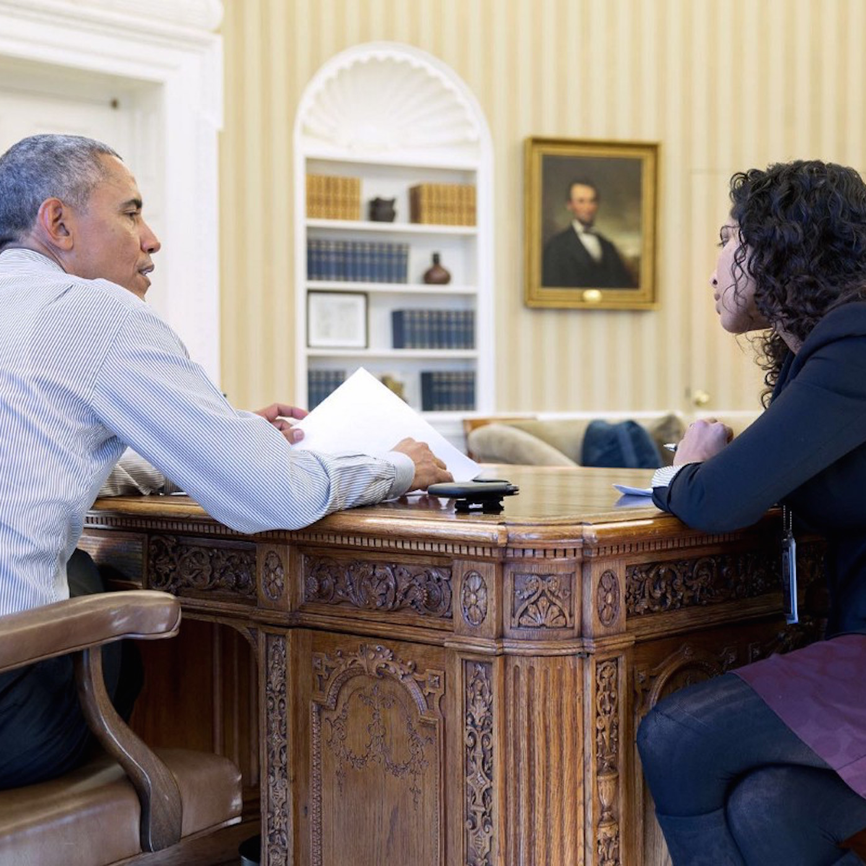 EP: 18 - Sarada Peri - Speechwriter for President Obama and the naturalization ceremony speech.