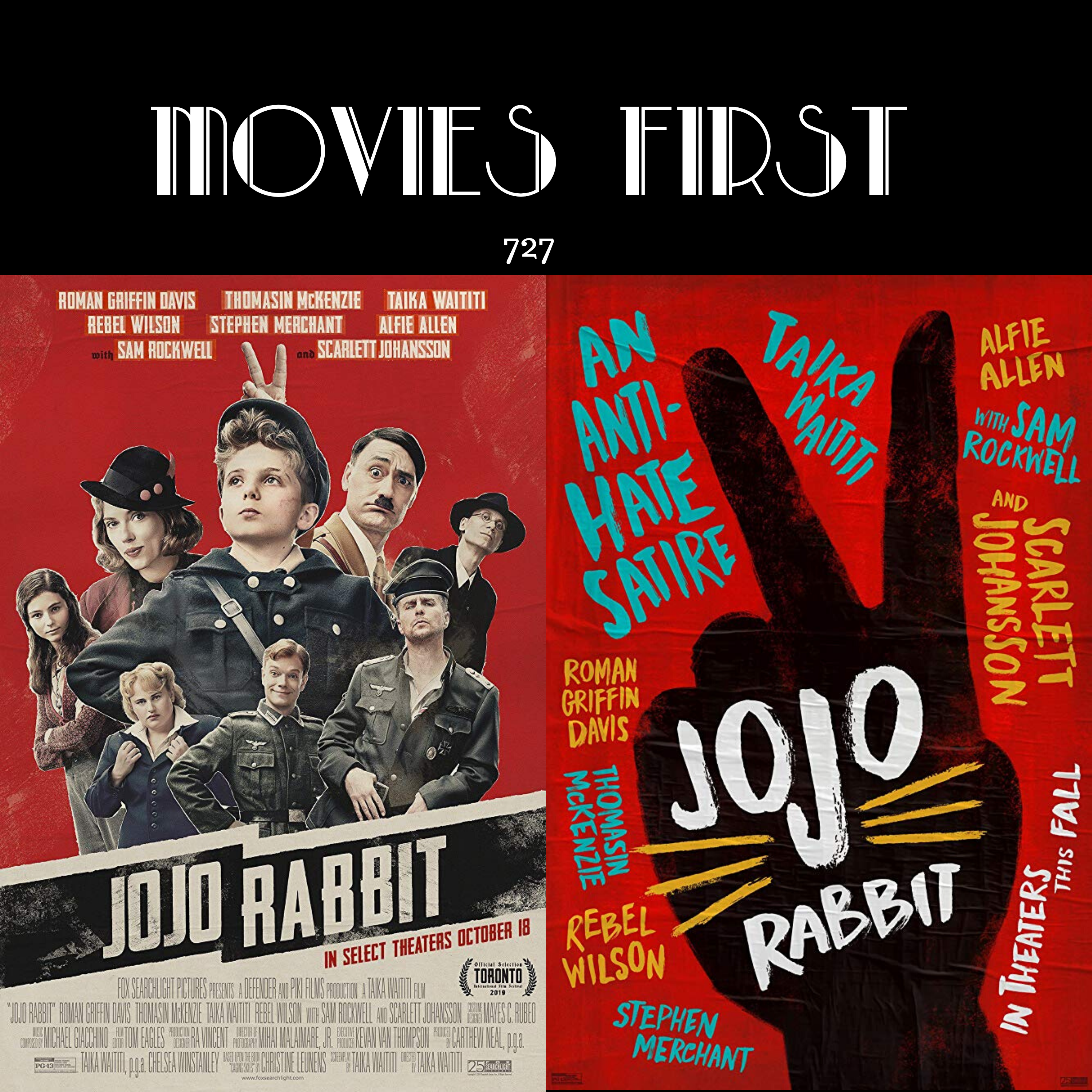 727 Jojo Rabbit (Comedy, Drama, War) (the @MoviesFirst review)