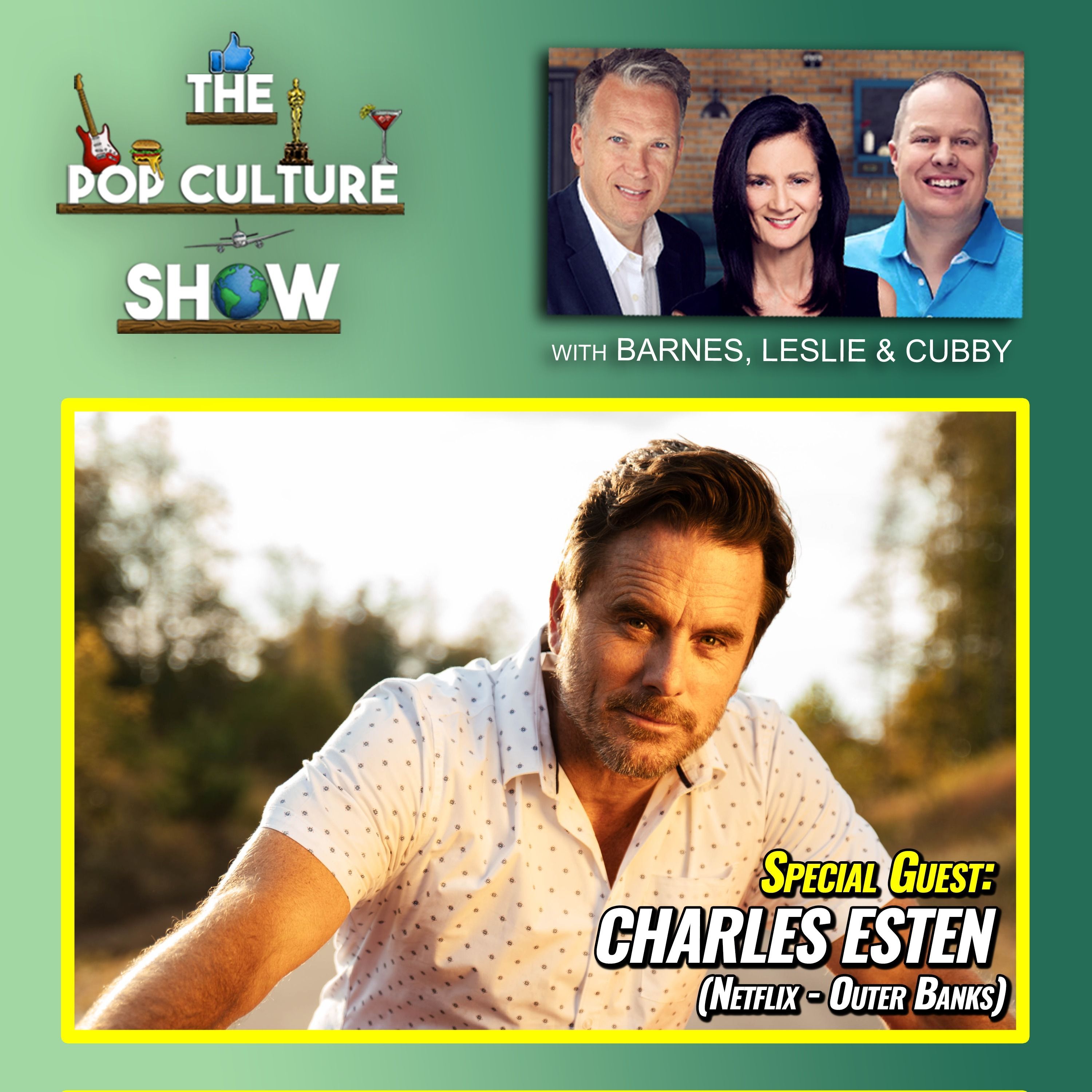 Charles Esten Interview (Outer Banks / Nashville / The Office) + Chadwick Boseman Image