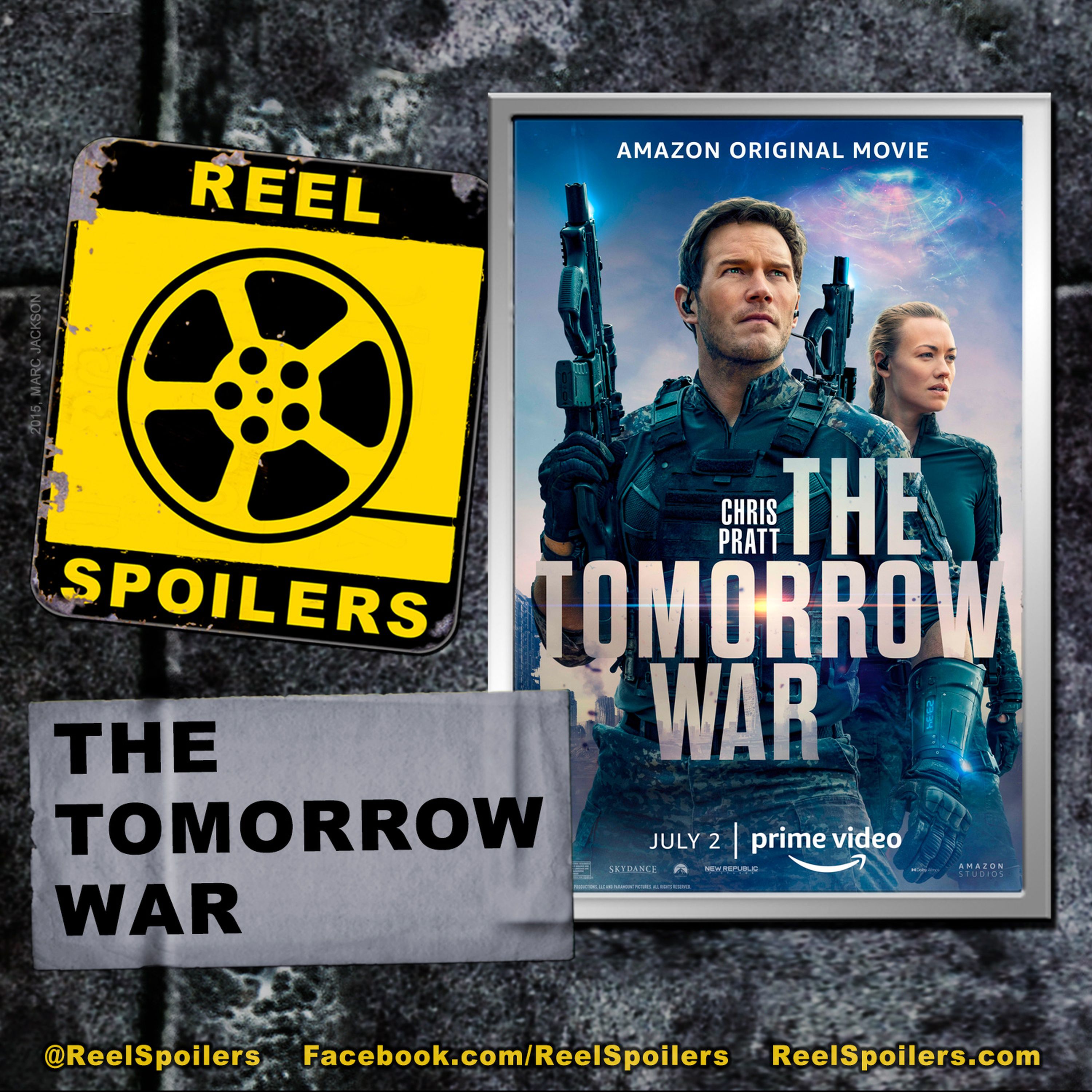 THE TOMORROW WAR Starring Chris Pratt, Dan Forester, Yvonne Strahovski, J.K. Simmons episode artwork