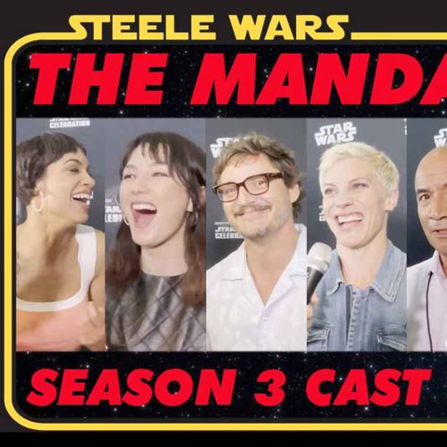 EXCLUSIVE The Mandalorian Season 3 CAST INTERVIEWS - Steele Wars 