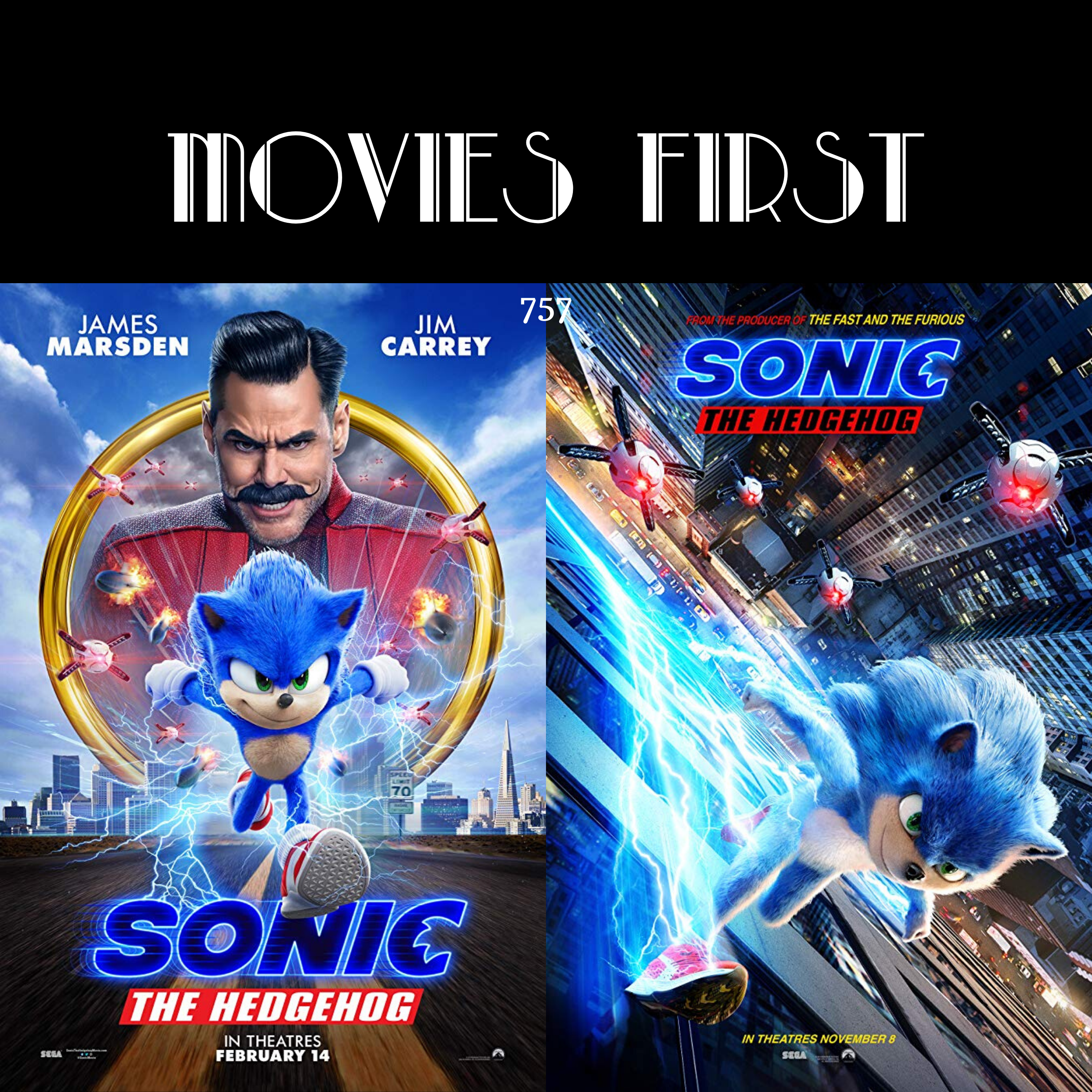 757: Sonic The Hedgehog (Action, Adventure, Family) (the @MoviesFirst review)