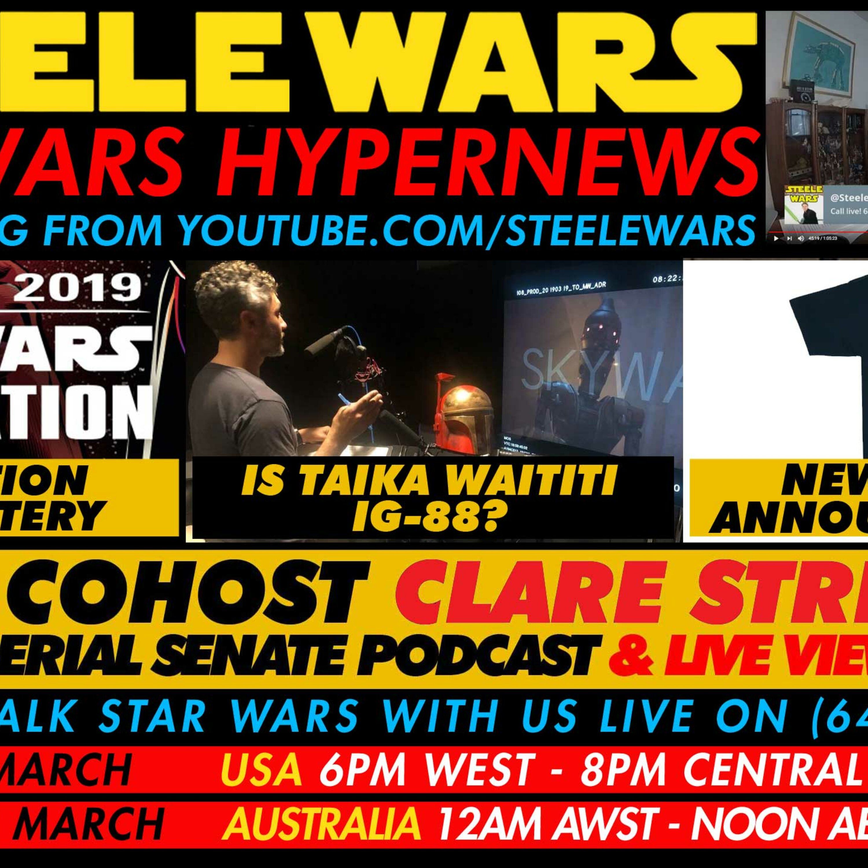 Hypernews Ep 016 - Celebration Panels, Hayden Returns & Taika Waititi's Droid Role