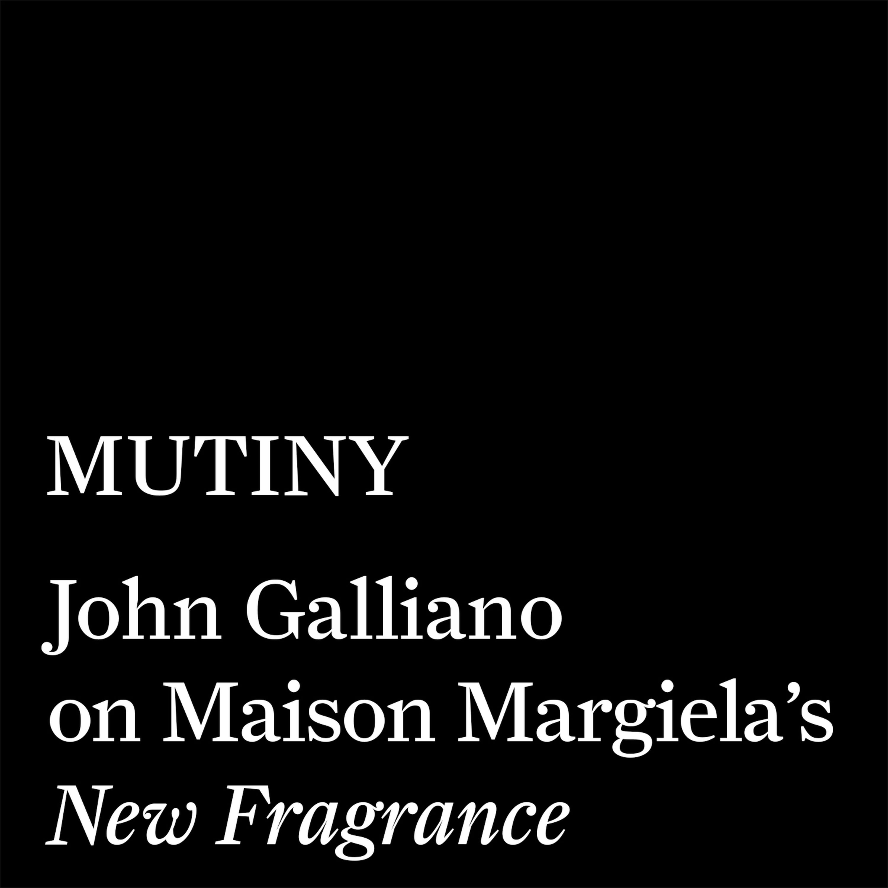 THE MEMORY OF… With John Galliano.
