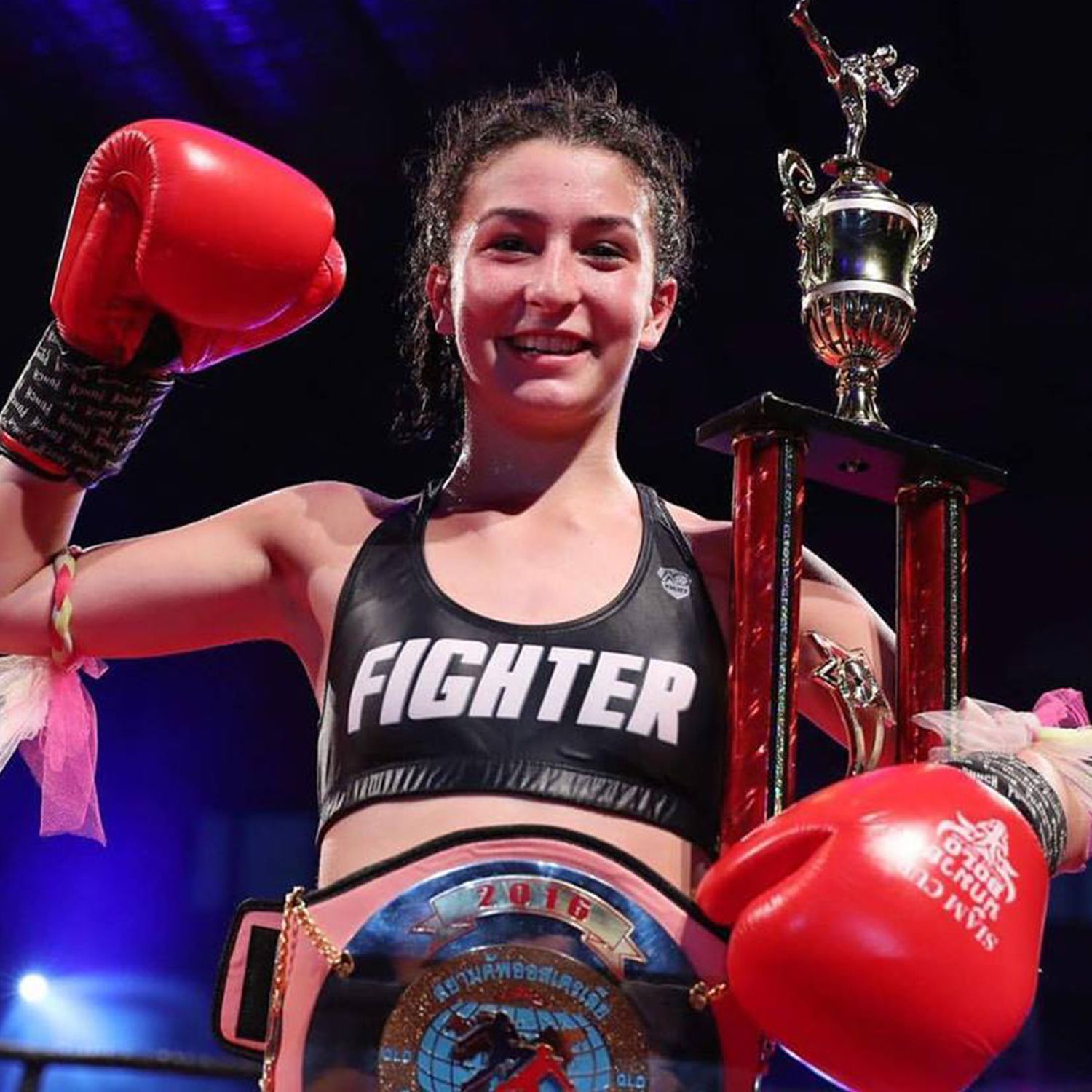 Jazzy Parr - Kickboxing Champion