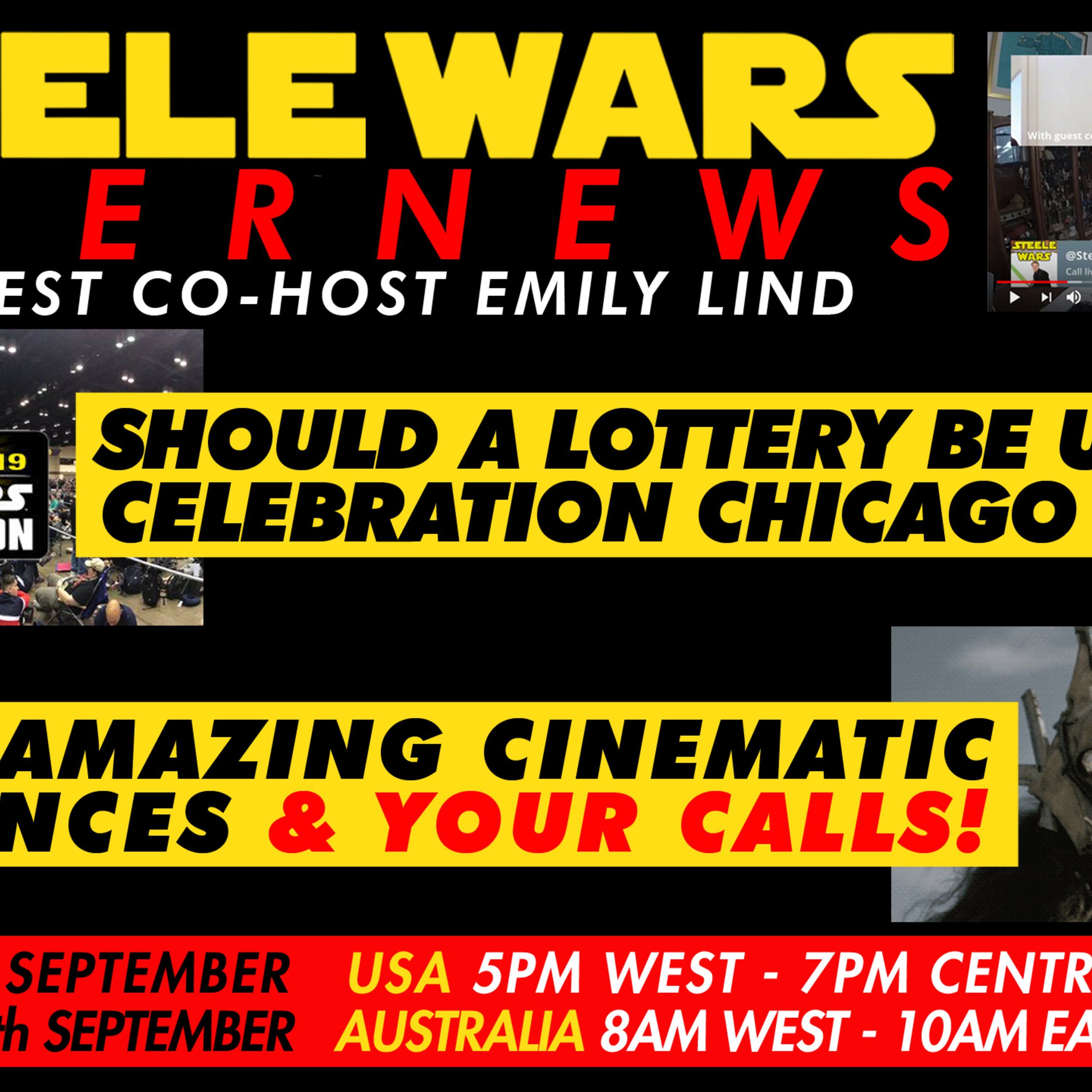 Hypernews Ep 006 - Lottery for big SWCC panels & Solo cinematic references